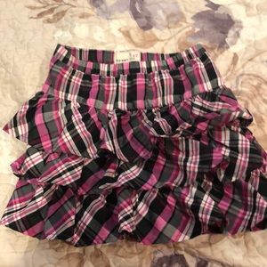 Black and pink skirt